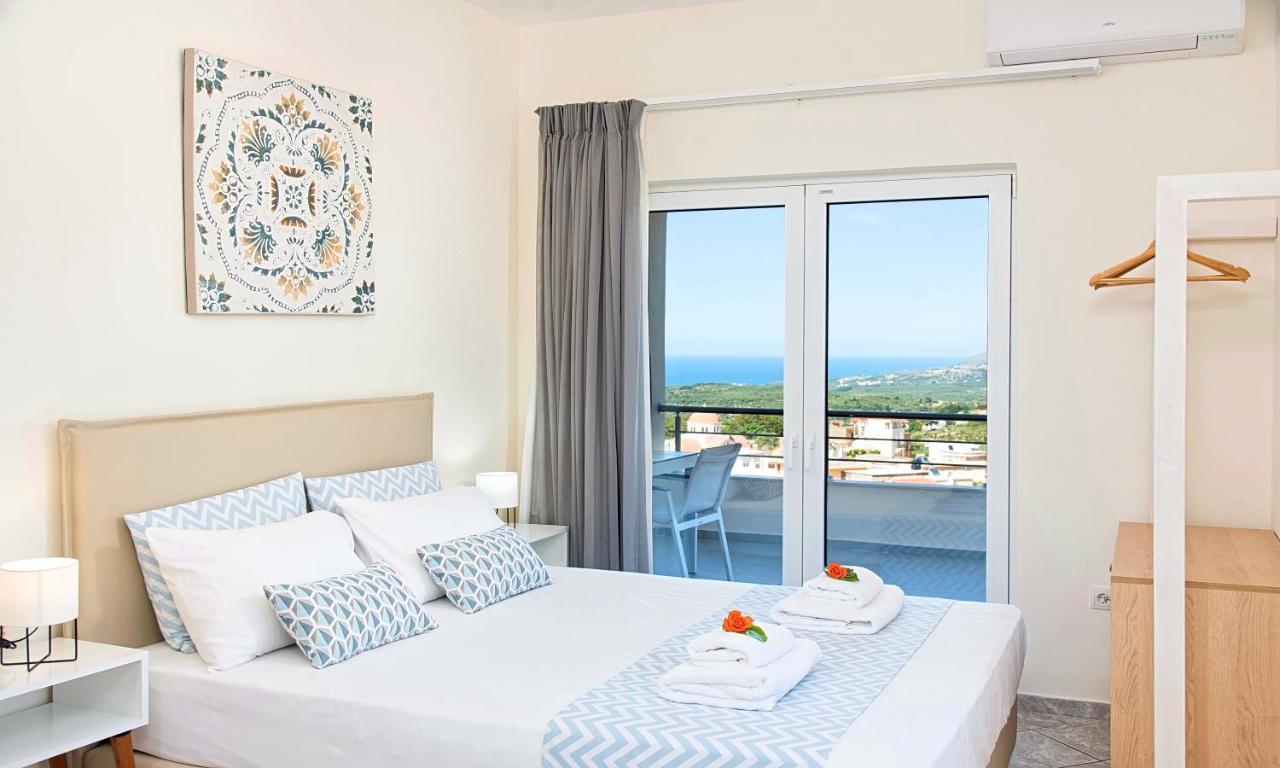 Villa Di Giorgio Heated Pool Kournas Екстер'єр фото