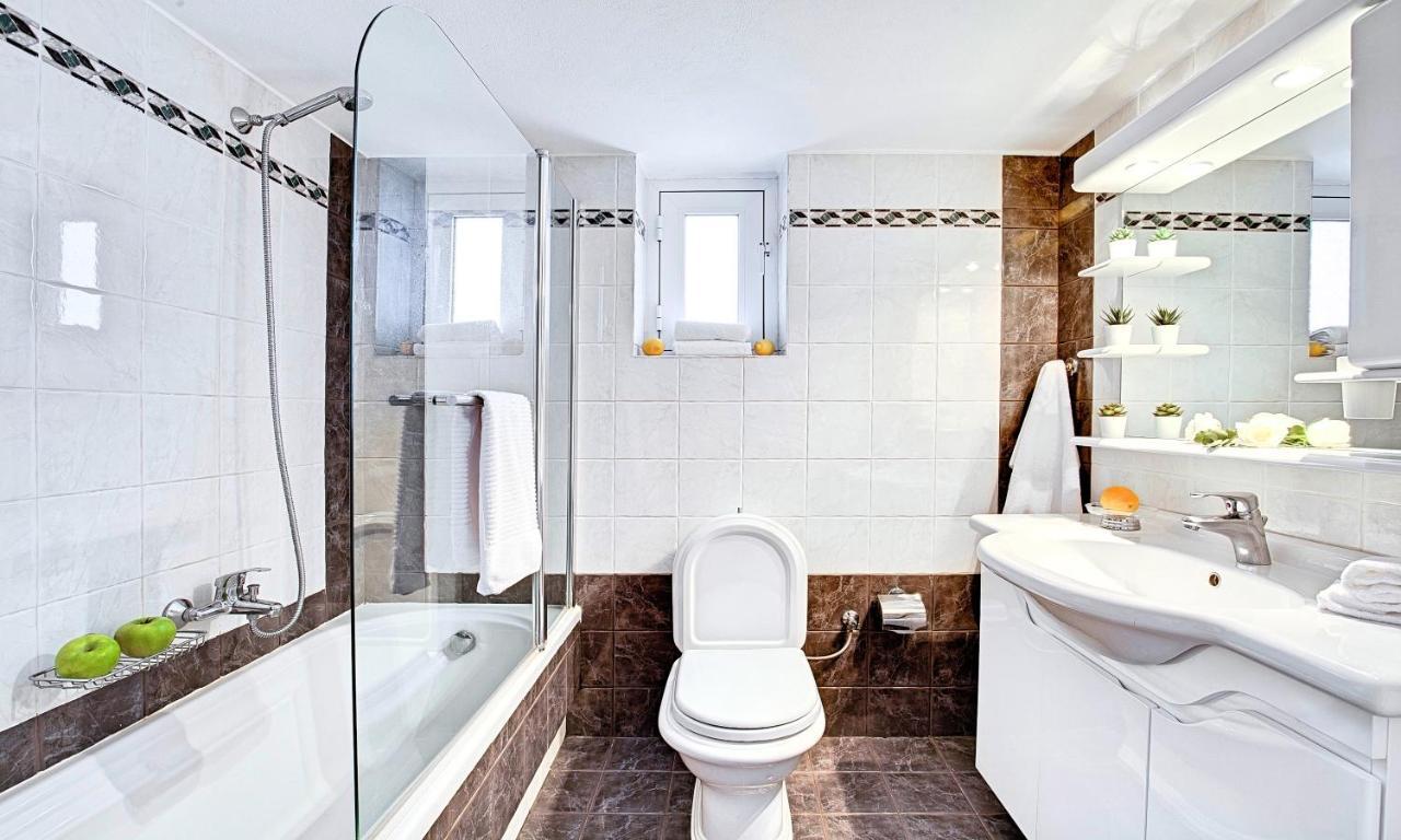 Villa Di Giorgio Heated Pool Kournas Екстер'єр фото